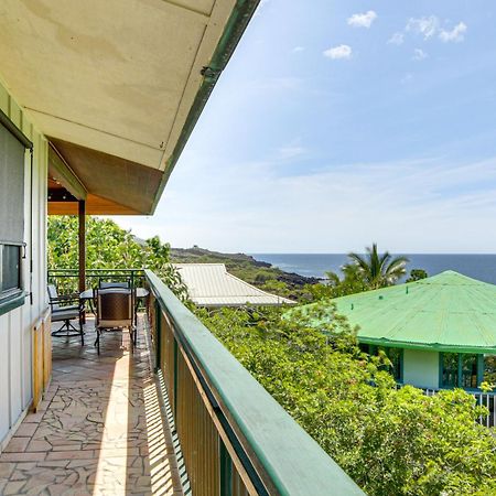 Ocean-View Bungalow Walk To Pebbles Beach! Hookena Luaran gambar