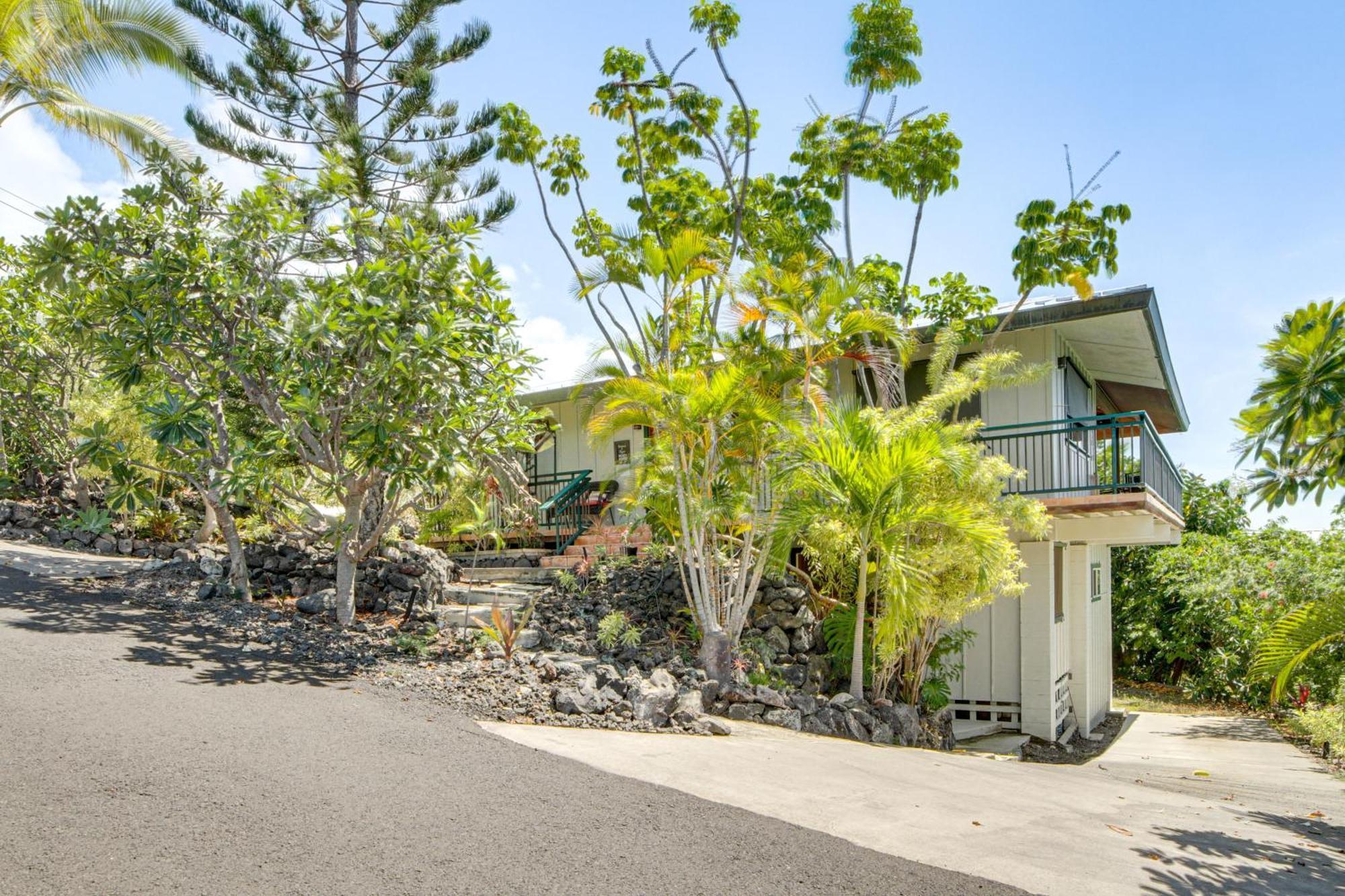 Ocean-View Bungalow Walk To Pebbles Beach! Hookena Luaran gambar