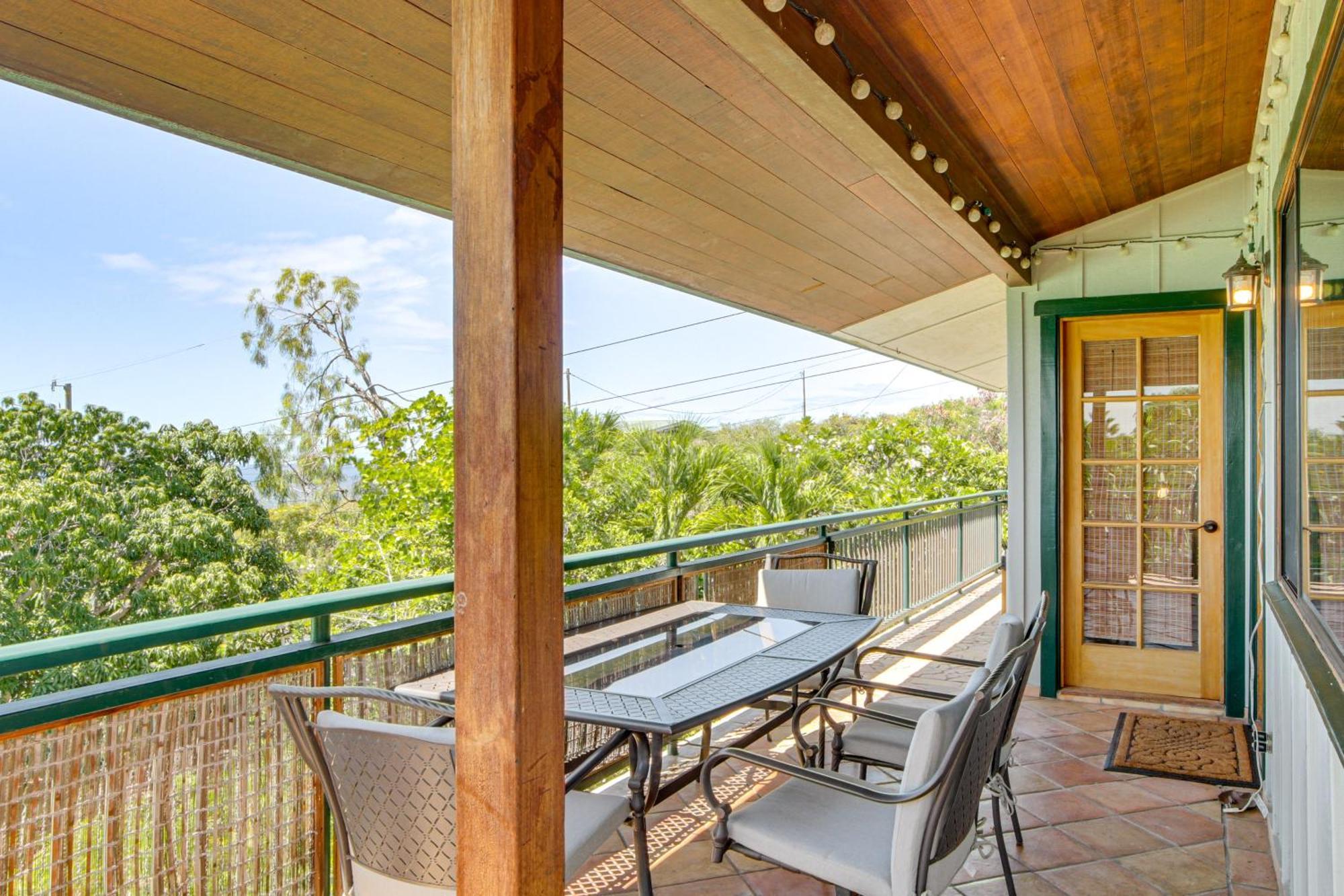 Ocean-View Bungalow Walk To Pebbles Beach! Hookena Luaran gambar